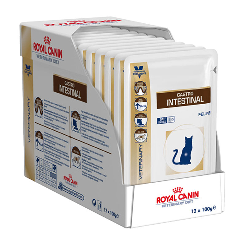 Royal Canin Gastrointestinal Cat Food 12 X Pouches Mowbray Vet